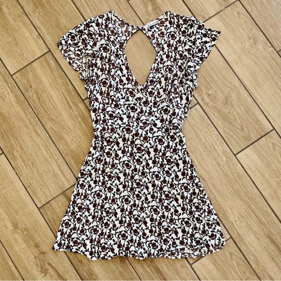 Floral mini dress - Picture 4 of 10